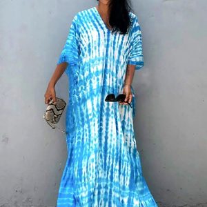 Robe de Plage Tie and Dye