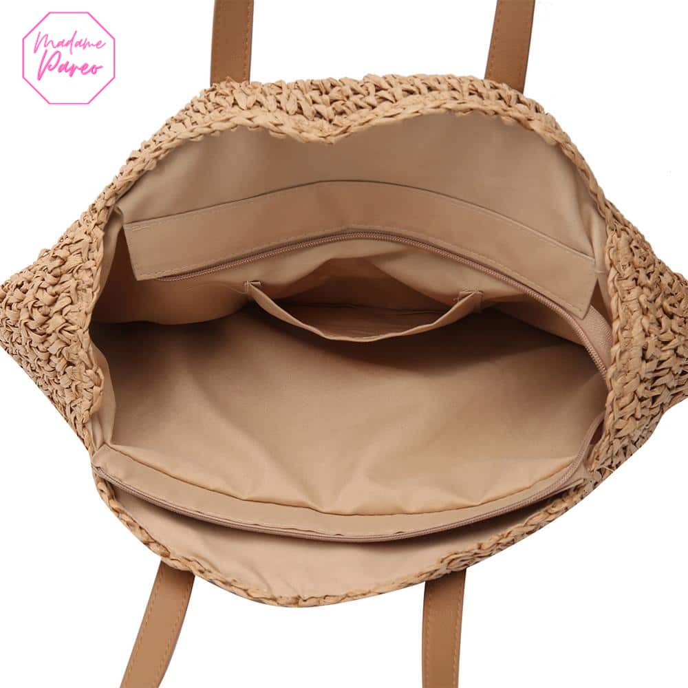 Sac en paille rond – Image 6