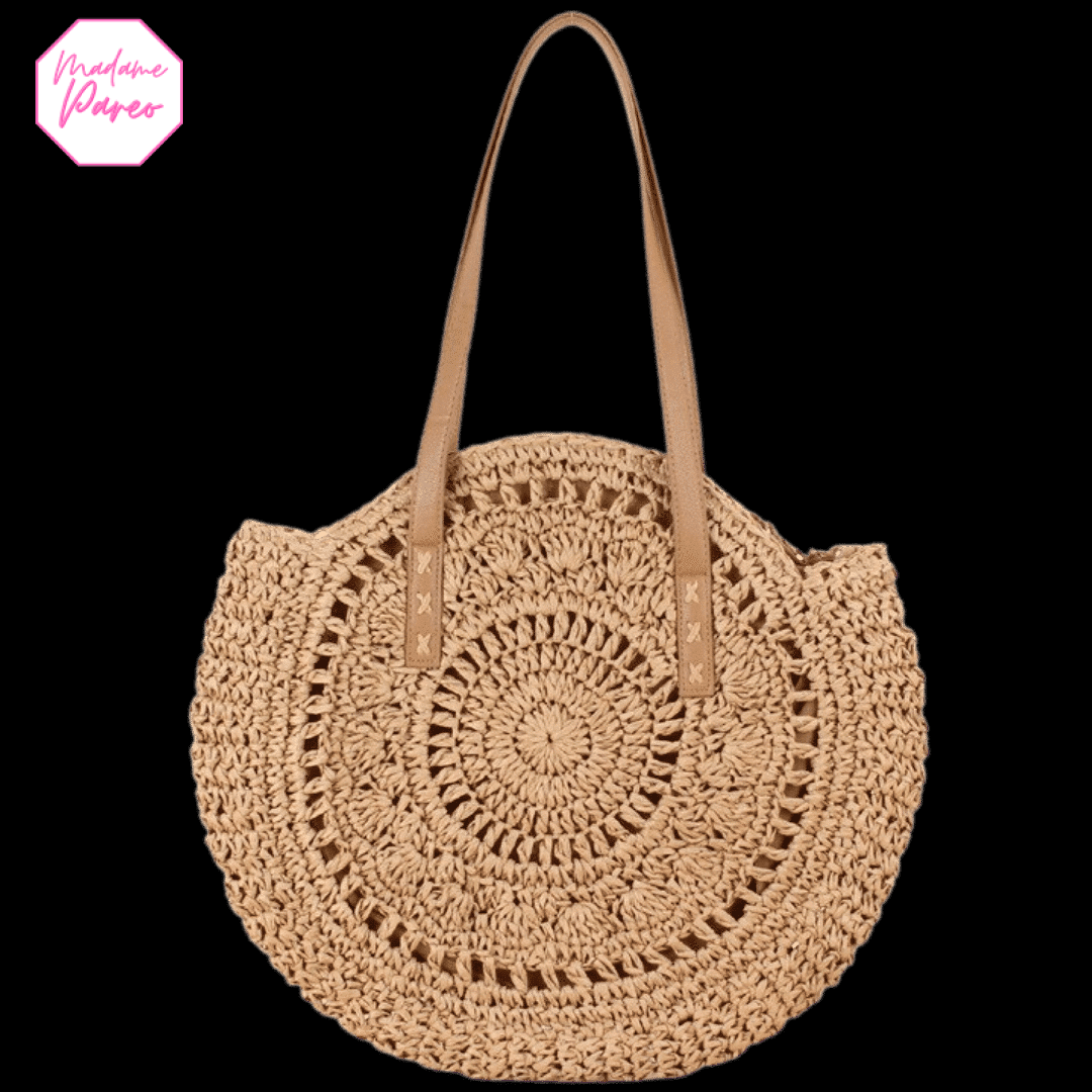 Sac en paille rond – Image 2