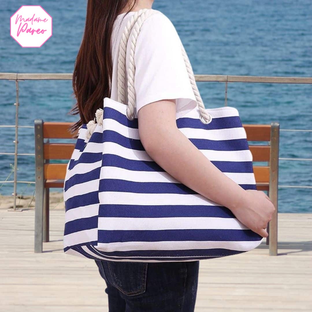 Sac Fourre-Tout Rayé – Image 6