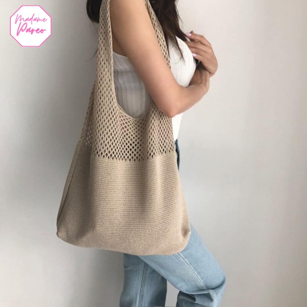 Sac de plage type besace – Image 3