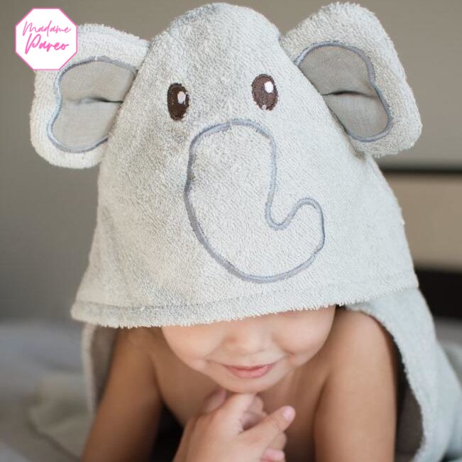 Serviette de plage à capuche pour enfant – Image 4