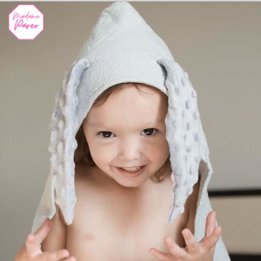 Serviette de plage à capuche pour enfant – Image 5