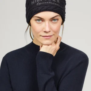 Bandeau Libby Marine Tommy Hilfiger Equestrian – Chaleur et élégance avec strass