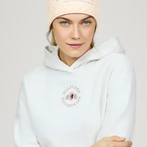 Bandeau Libby Taupe Tommy Hilfiger Equestrian – Chaleur et élégance avec strass