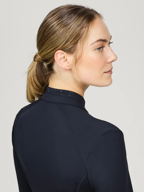 Baselayer d’équitation d’hiver Beth 1/4 Zip DESERT SKY – Tommy Hilfiger Equestrian – Image 4