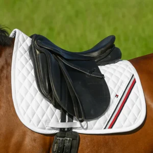 Tapis de selle Dressage – Stanford Blanc – Tommy Hilfiger