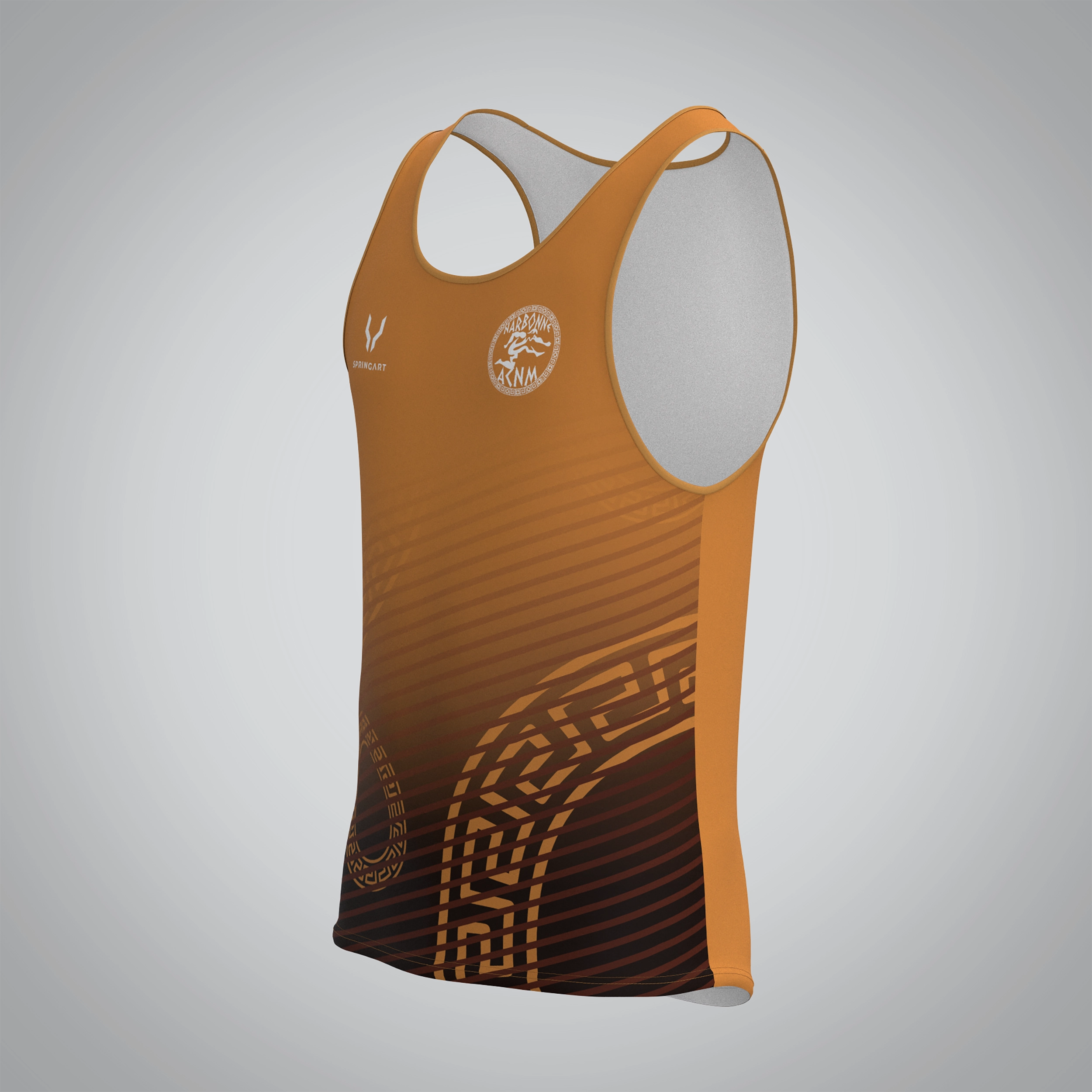 Débardeur Classique Homme AC Narbonne Méditerranée – Image 3