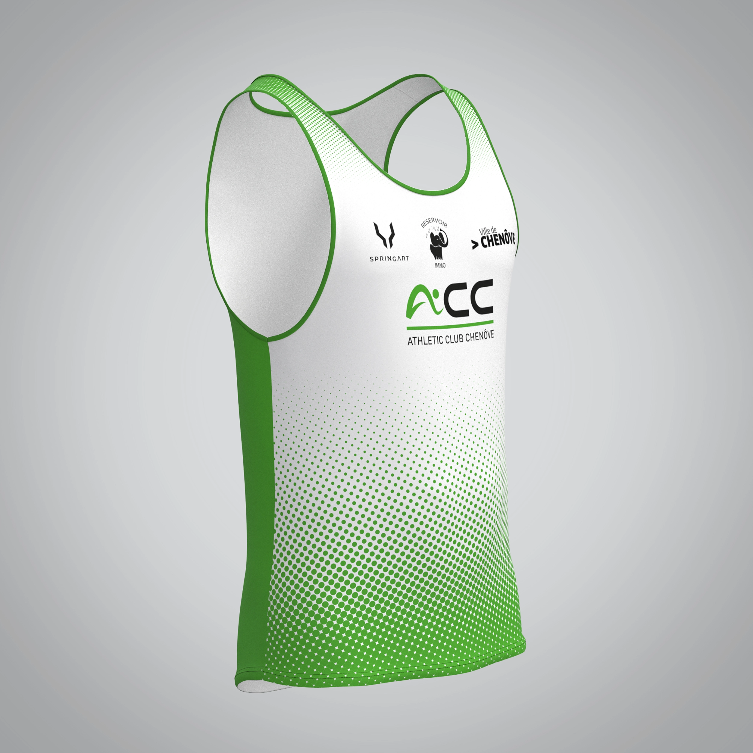 Débardeur Classique Homme AC Chenôve – Image 2