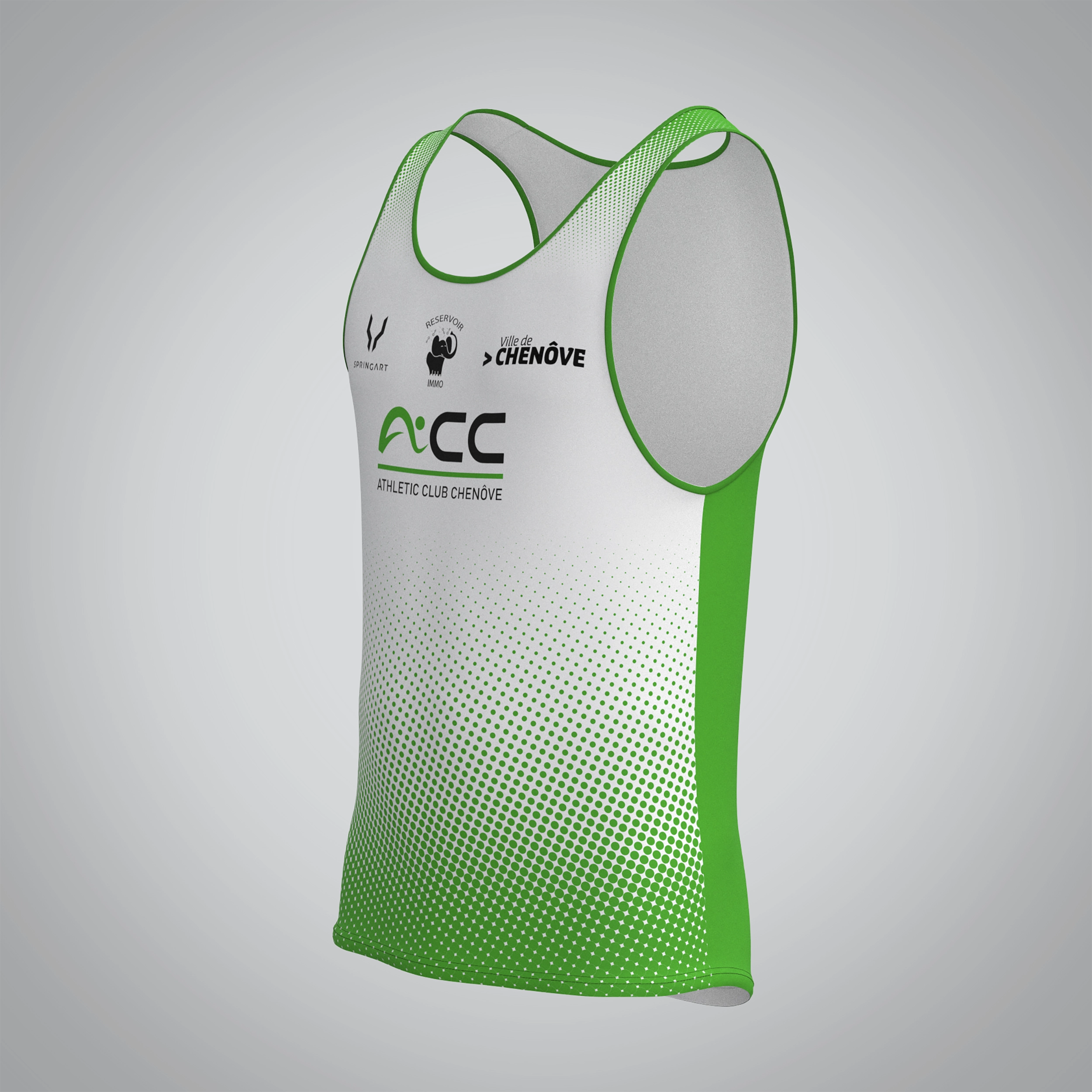 Débardeur Classique Homme AC Chenôve – Image 3