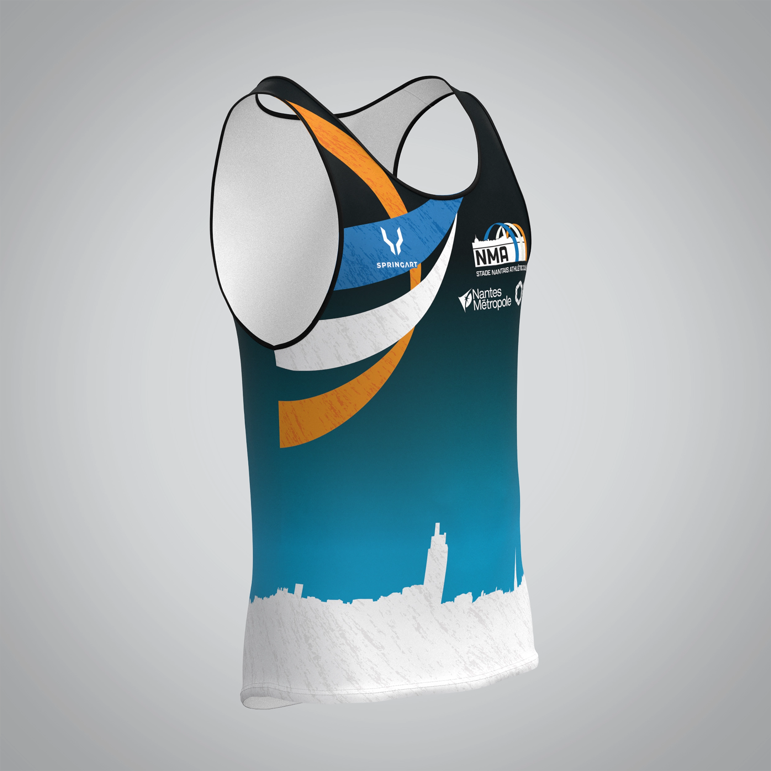 Débardeur Classique Homme Nantes Métropole Athlétisme – Image 2