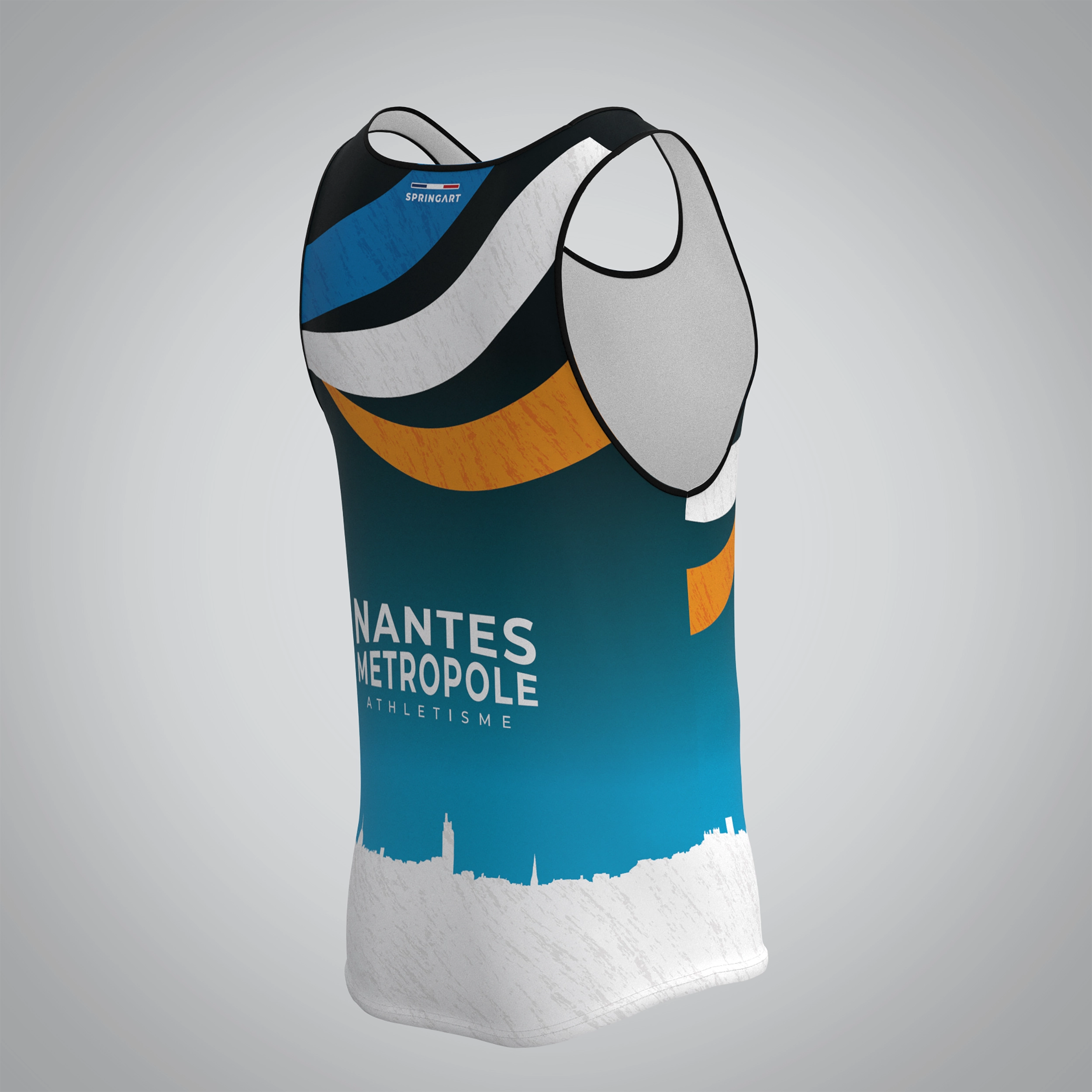 Débardeur Classique Homme Nantes Métropole Athlétisme – Image 4