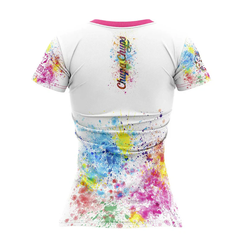 T-shirt manches courtes femme -Chupa Chups Paint – Image 3