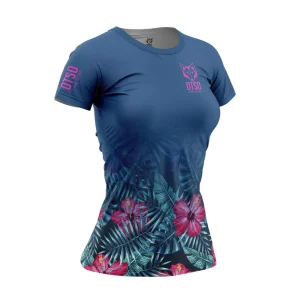 T-shirt manches courtes femme - Tropical Dark