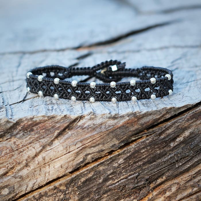 FIONA, bracelet pour femme avec perles en argent 925 – Image 3