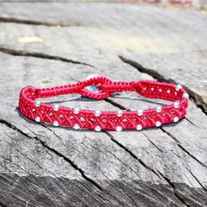 FIONA, bracelet pour femme avec perles en argent 925