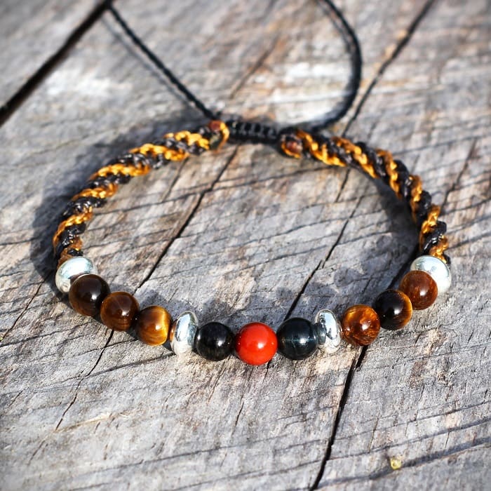 Bracelet CHRIS en pierres naturelles et argent massif – Image 7