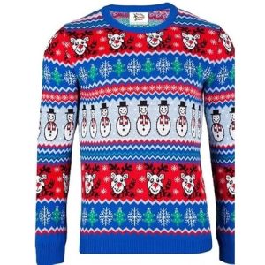 British Comic Xmas – Lasagnes bleues – Pull Moche pour Homme