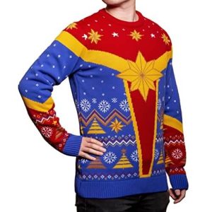 Carole Denvers – Captain Marvel – Pull de Noël Marvel