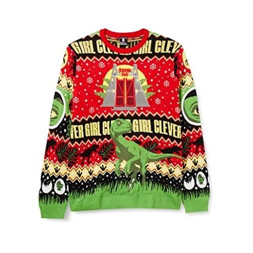 Clever girl- Jurassik Park, dino – Pull moche pour Noël Unisexe