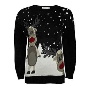 Dark Rodolphe – Pull Noël Moche et Kitch
