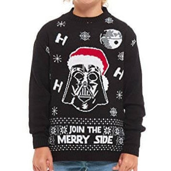 Du Côté des Cadeaux – Join the Mery Side – Pull Noël Enfant Guerre des Étoiles