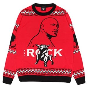 Dwayne Johnson – WWE The Rock – Pull moche pour Noël Unisexe