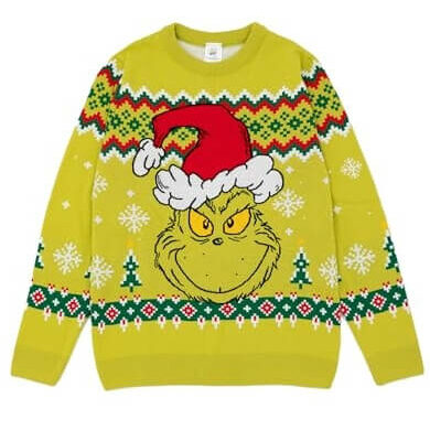Esprit Grinch – Tricot Vert – Pull de Noël – Image 2
