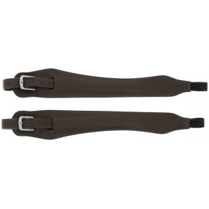 Étrivières monobranches en cuir – Concept Eric Thomas, confort et stabilité pour le cavalier