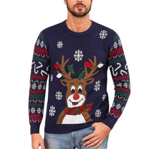 Festive Laughter – Flocon De Neige Renne Design – Confortable Et Durable