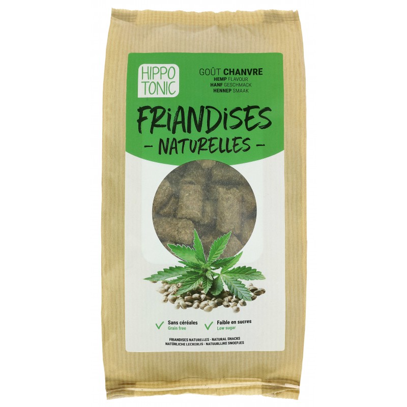 Friandises pour chevaux HIPPOTONIC Chanvre – Naturelles, sans céréales & pauvres en sucre 🐴
