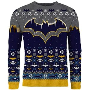 Hiver à Gotham – Batman DC Comics – Pull de Noël Batman