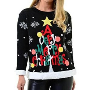 J&rsquo;ai les Boules – Very Merry Christmas – Pull de Noël Pompons