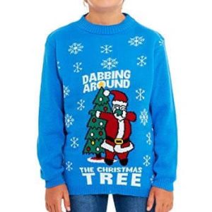 Le Dab de Noël – Dabbing Around the Christmas Tree – Pull Noël Enfant