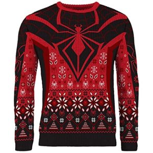 Miles Morales – Spiderman Marvel – Pull de Noël Spiderman
