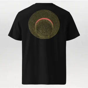 T-shirt unisexe en coton biologique - Le Chapeau de paille Croquis