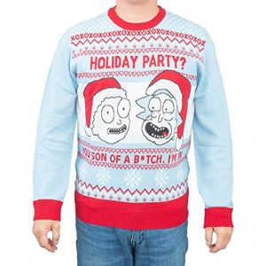 Mon P’tit Fils de **** – Rick et Morty – Pull de Noël Geek