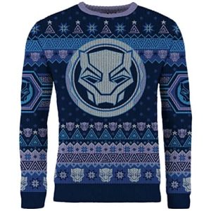 Panthère noire – Black Panther – Pull de Noël Marvel