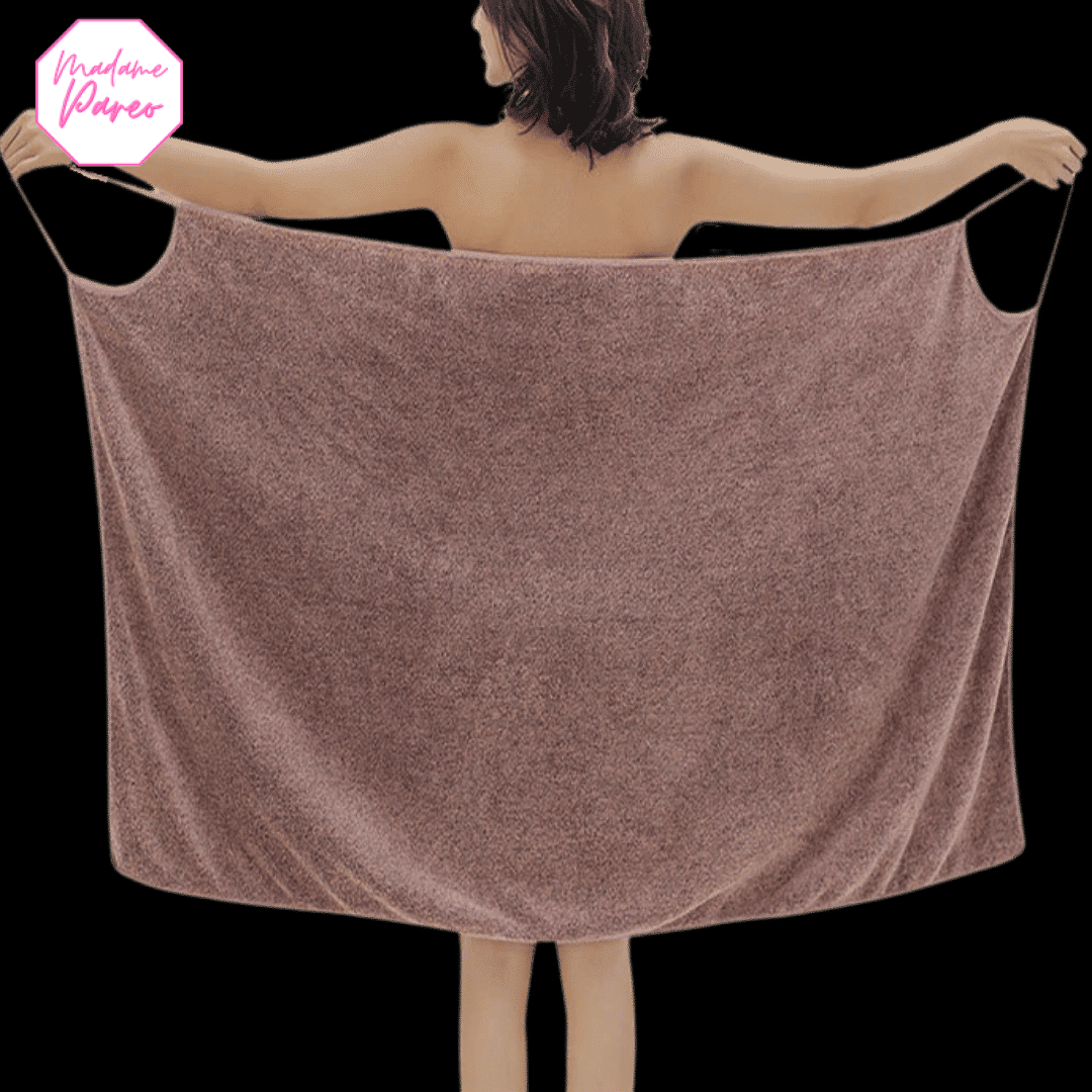 Robe de bain pour femme unie – Image 2