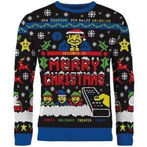 Télé rétro – Teletext – Pull de Noël Geek