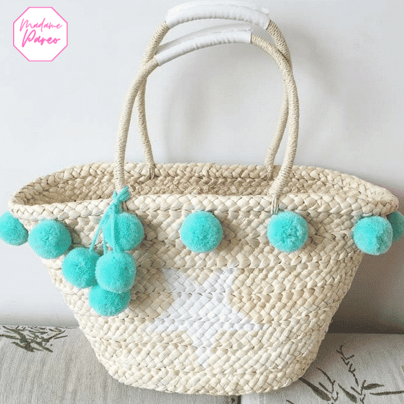 Panier de plage à pompon – Image 4