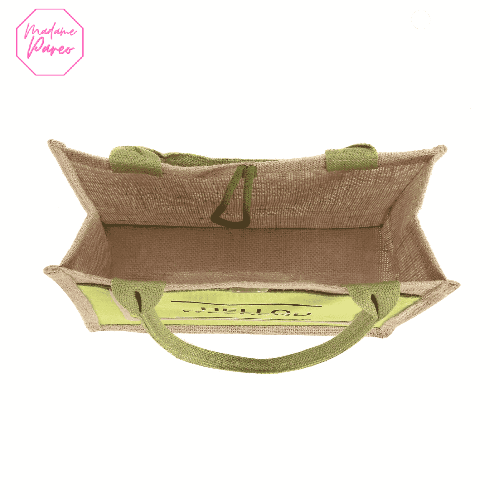 Grand sac de plage en lin décontracté – Image 6