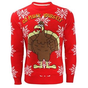 Va te Faire Plumer Ailleurs – Dinde du Réveillon – Pull de Noël
